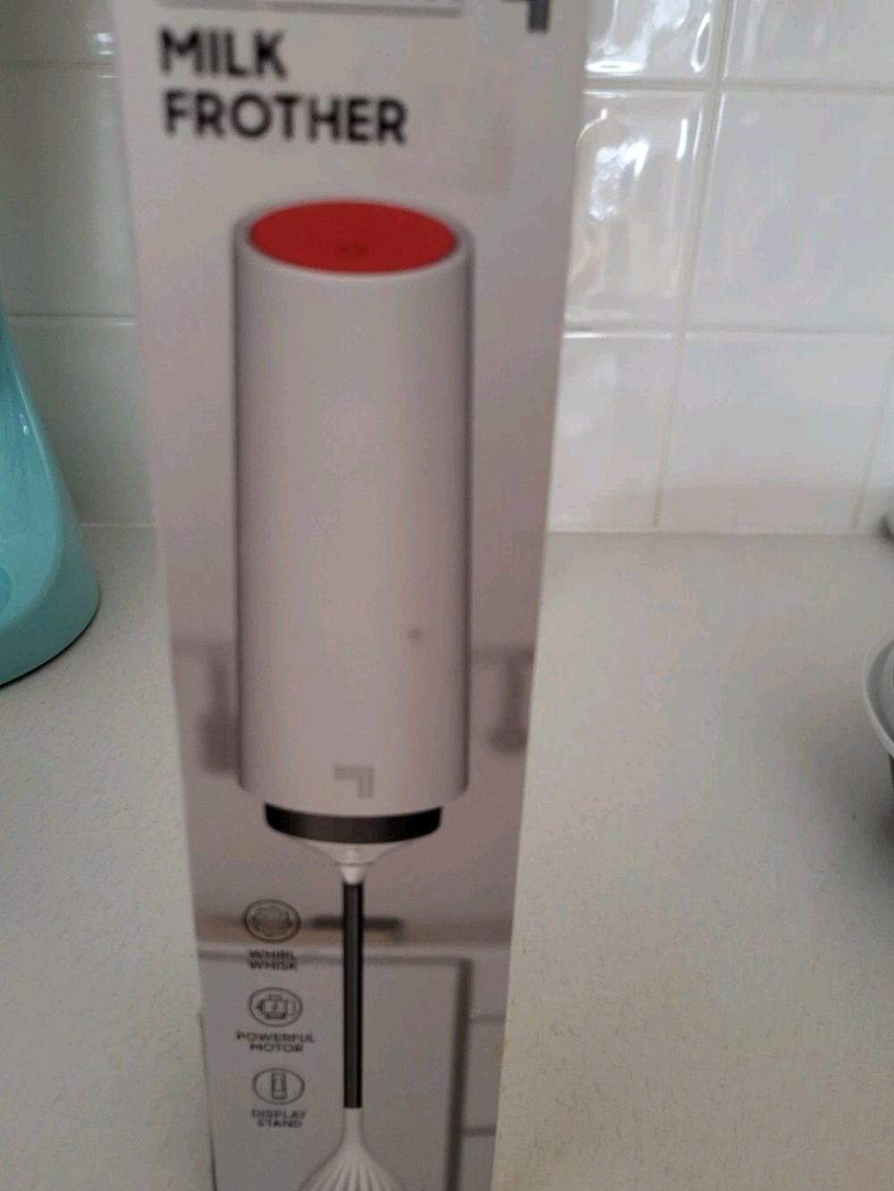 Sharper Image Milk Frother New